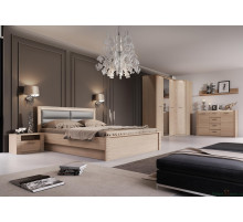 Спальня Элана от МебельГрад, цвет Бодега белая Спальня Элана от МебельГрад, цвет Бодега белая