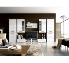 Настенная полка Кёльн-980 Белый Аляска