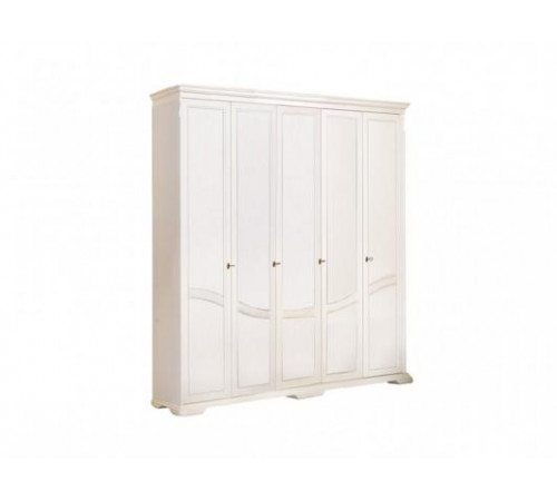 Шкаф для одежды Лика ММ-137-01/05Б (белая эмаль) Шкаф для одежды Лика ММ-137-01/05Б (белая эмаль)