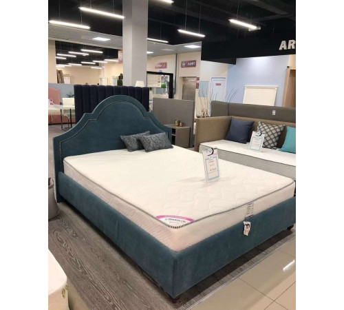 Двуспальная кровать Сандрин MUR-IK-SANDR с мягкой спинкой Двуспальная кровать Сандрин MUR-IK-SANDR с мягкой спинкой