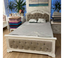 Односпальная кровать Венеция MUR-101-01 с каретной стяжкой Односпальная кровать Венеция MUR-101-01 с каретной стяжкой