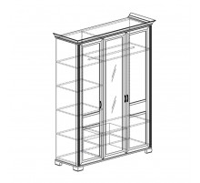 Трехдверный шкаф для одежды Флора 900 Трехдверный шкаф для одежды Флора 900